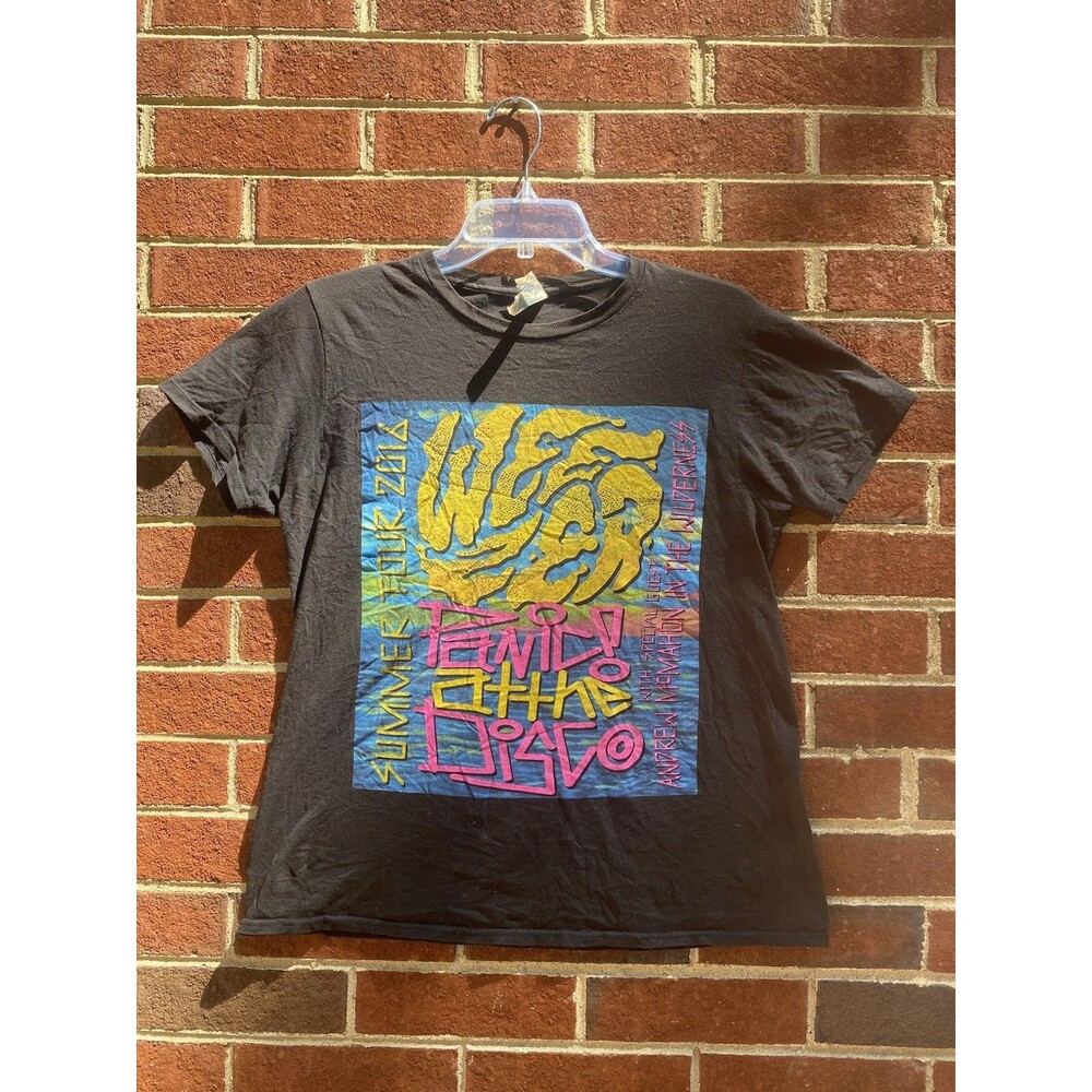 2016 Weezer Panic At The Disco Summer Tour Shirt Size Small